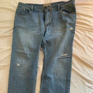 Levi’s 514 Slim Straight - 40x30 - Distressed Blue